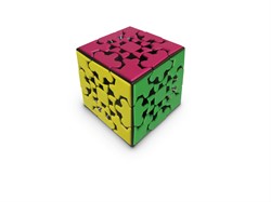 Meffert's M5058 Zahnradwürfel-Puzzle, Mehrfarbig, One Size
