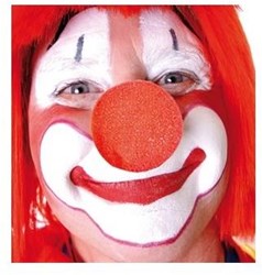 Boland Clownsnasen Schaumstoff rot Set 12 Stück Erwachsene Kinder