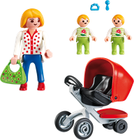 Playmobil City Life Kinderwagen - Zwillingspuppenwagen 5573 Spielzeug-2