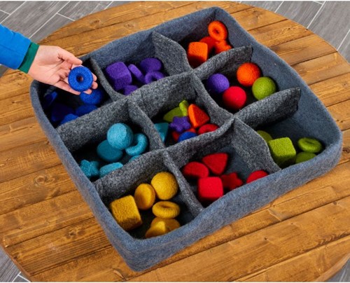 Cosy Felt Large Loose Parts Organiser - 55981