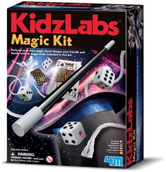 4M Magie Spielzeugset - Zauberkasten mit 12 Tricks für Kinder