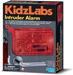 4M KidzLabs - Spionage Set Alarm Wissenschaft Spielzeug orange