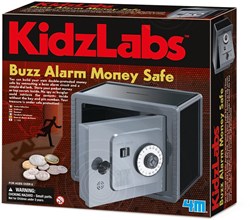 DAM 4M Kidzlabs: SPY SCIENCE / MONEY CLUB WITH ALARM, läuft mit 1x1.5V AA Batterien (nicht enthalten), Box 24x22x6cm, 8+