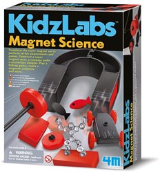 Great Gizmos 4M Kidz Labs Magnet Set zum Experimentieren (englische Version)