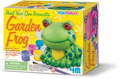 4M Bastelset Terrakotta Frosch bemalen 6cm kreatives Spielzeug