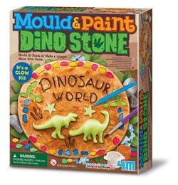 4M Dino-Stein gießen und bemalen