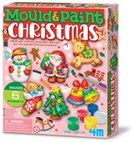 4M Weihnachten Gießen und Malen Bastelset - kreatives Spielzeug