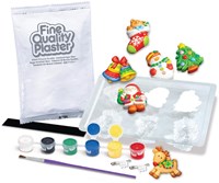 4M Weihnachten Gießen und Malen Bastelset - kreatives Spielzeug-3