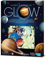 4 m Glow in The Dark Planeten und Nova Sterne 20 Stück-3