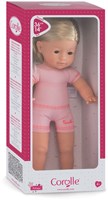 Corolle Babypuppe Paloma - 36cm - mit langen blonden Haaren und blauen Augen
