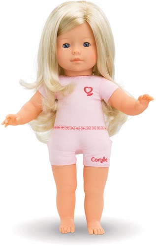Corolle Babypuppe Paloma - 36cm - mit langen blonden Haaren und blauen Augen-2