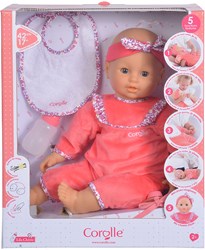 Corolle 9000150060 Mon Grand Poupon Lila Chérie 42cm / Französische Puppe mit Charme und Vanilleduft