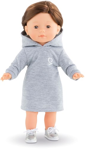Corolle Puppenkleidung Hoodie Kleid für Ma Corolle Babypuppe 36cm Mode-3