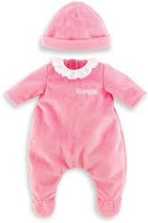 Corolle Mon Grand Poupon Schlafanzug mit Hut rosa Babypuppe 36 cm