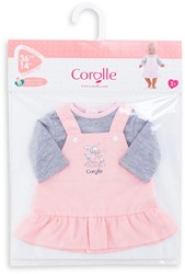 Corolle Mon Grand Poupon - Poppenjurk met Shirt, 36cm