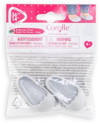 Corolle Puppenballerinas grau - Puppenzubehör Tanzschuhe