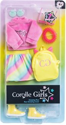 Corolle Puppenkleidung Fluo Set - bunte Dressing Room Accessoires
