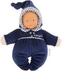 Corolle Mon Doudou Babidoux Navy Blue Starry Dreams Babypop, 20cm