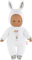 Corolle Mon Doudou Sweet Heart Babypop - Konijn Wit, 30cm