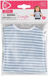 Corolle Puppenkleidung T-Shirt blau-weiß gestreift für Ma Corolle 36cm