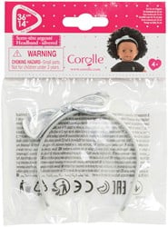 Corolle 9000211550 Ma Haarreif, silbern für alle 36cm Puppen