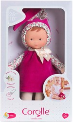 Corolle Babypuppe - Rosa Grenadine Puppe 25cm weicher Körper