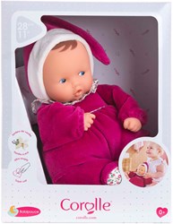 Corolle Babypuppe Rosa Grenadine - Weiche Puppe 28cm für Kinder