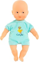 Corolle Babypuppe Blau - Mini Badepuppe 20cm für Kinder