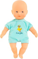 Corolle Babypuppe Blau - Mini Badepuppe 20cm für Kinder