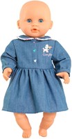 Corolle Babypuppen Kleid blau - Puppenkleidung 30cm - Week-end à Paris-3