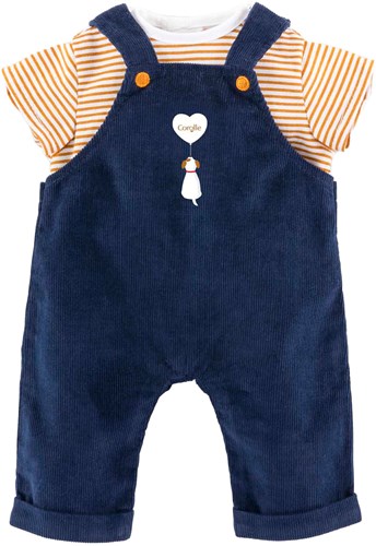 Corolle Puppenkleidung Latzhose und T-Shirt - Outfit für 36cm Puppe