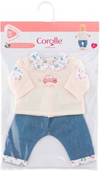 Corolle Babypuppe Kleidung Set T-Shirt und Jeans 36cm - Puppenkleidung