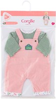 Corolle Puppenkleidung Babypuppe 42cm - T-Shirt und Overall - bunte Outfit