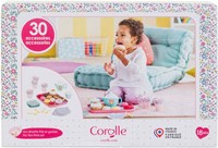 Corolle Babypuppe Teeset - Zubehör für Puppen, 30-teilig, Rollenspiel