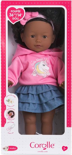 Corolle Puppe Maelys 36cm - Babypuppe mit weichem Körper und Haaren