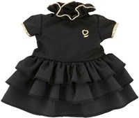 Corolle Puppenkleid schwarz - Babypuppe Kleidung 36cm Zubehör-2