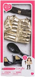 Corolle Puppenkleidung Set - Couture Outfit mit Accessoires für Babypuppen 36cm