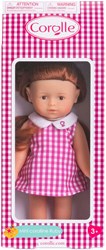 Corolle Babypuppe Mini Corolline Ruby mit kariertem Kleid - Spielzeugpuppe