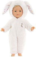 Corolle Puppenpyjama Kaninchen mit Ohren - Onesie für 36cm Puppe-3