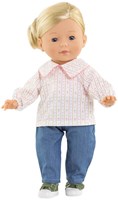 Corolle Puppenjeans blau - Kleidung für 36cm Puppe Denim Look-3