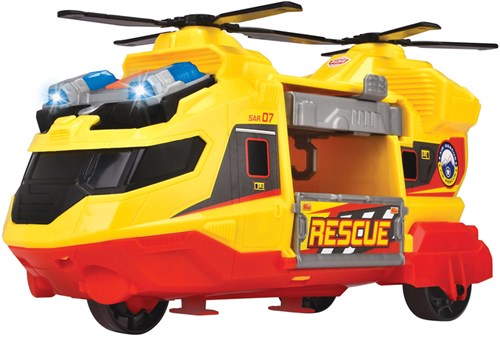 Dickie Helikopter Spielzeug mit Licht und Sound - Blau - Kinder-2
