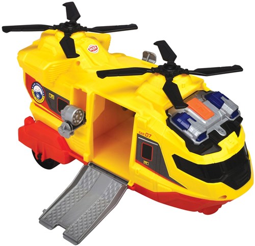 Dickie Helikopter Spielzeug mit Licht und Sound - Blau - Kinder-3