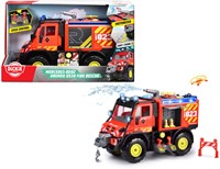 Dickie Feuerwehrfahrzeug Unimog U530 mit Fernsteuerung und Wasserspritze-3