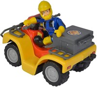 Simba Feuerwehrmann Sam Spielzeug-Quad mit Figur - Einsatzfahrzeug-3