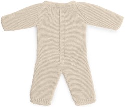 Miniland Puppen Pyjama grau 38 cm - weiches Puppenzubehör