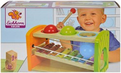 Eichhorn Holz Hammerbank mit Xylophon - pädagogisches Spielzeug
