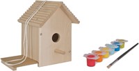 Eichhorn Holz Vogelhaus Bastelset - DIY bemalen und bauen-2