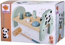 Eichhorn Holzspielzeug Klopfbank Panda - pädagogisches Kinderspielzeug