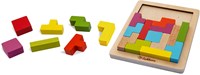 Eichhorn Holz Formenpuzzle Lernspielzeug 20-teilig-3