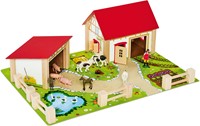 Eichhorn Houten Boerderij met Accessoires, 20dlg.-3